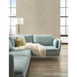 York WB5502 Grasscloth Brown Wallpaper