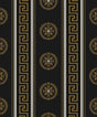 Seabrook Designs WH40106 Classico Medallion Stripe Wallpaper