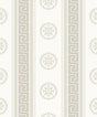 Seabrook Designs WH40125 Classico Medallion Stripe Wallpaper