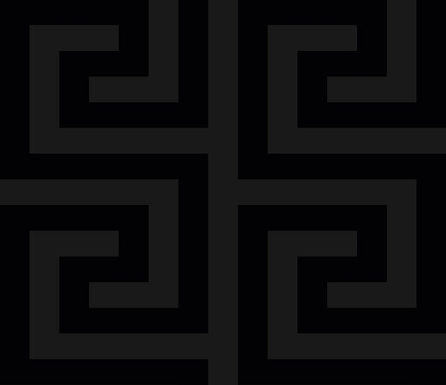 Seabrook Designs WH40300 Forte Greek Key Wallpaper