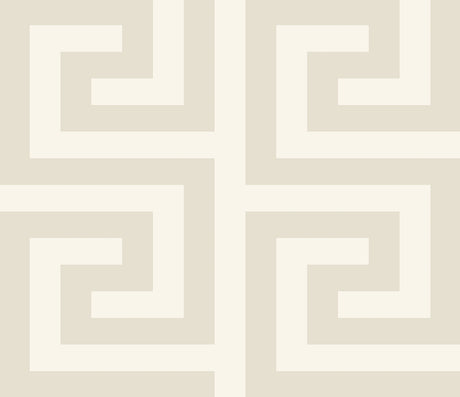Seabrook Designs WH40330 Forte Greek Key Wallpaper