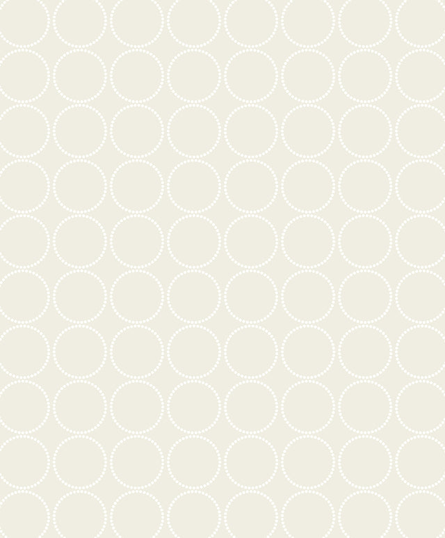 Seabrook Designs WH40503 Round Geometric Wallpaper