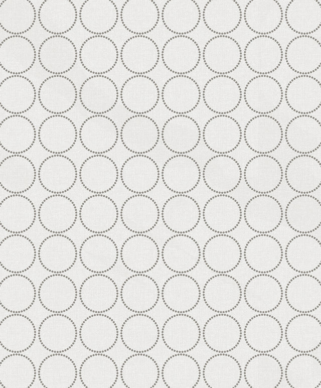 Seabrook Designs WH40505 Round Geometric Wallpaper