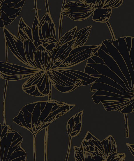 Seabrook Designs WH40700 Viola Floral Wallpaper