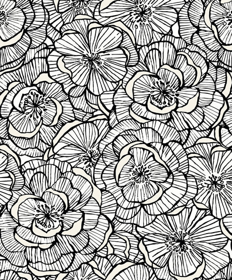 Seabrook Designs WH40810 Alejandra Floral Wallpaper