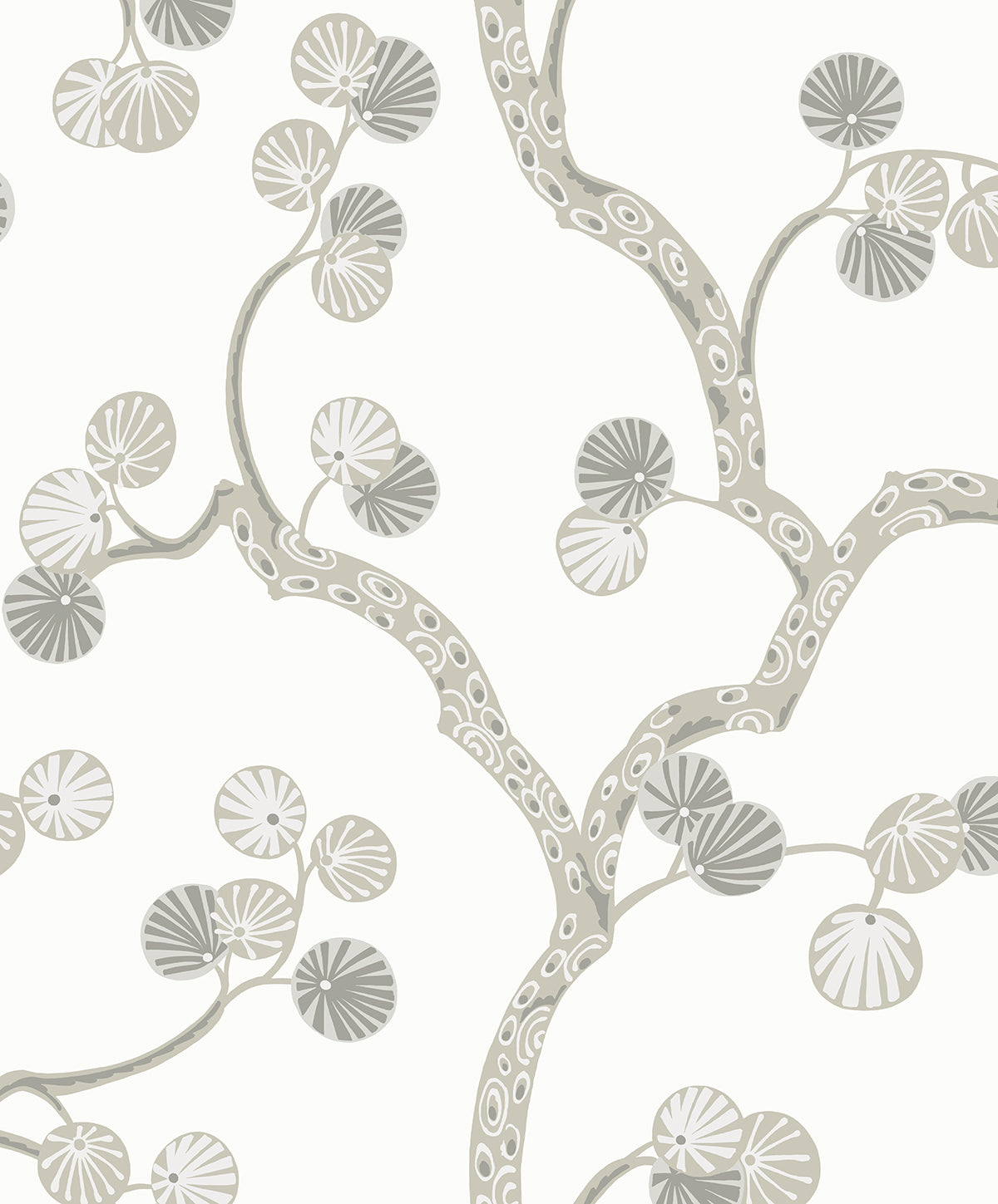 Seabrook Designs WH41008 Allegra Branches Wallpaper