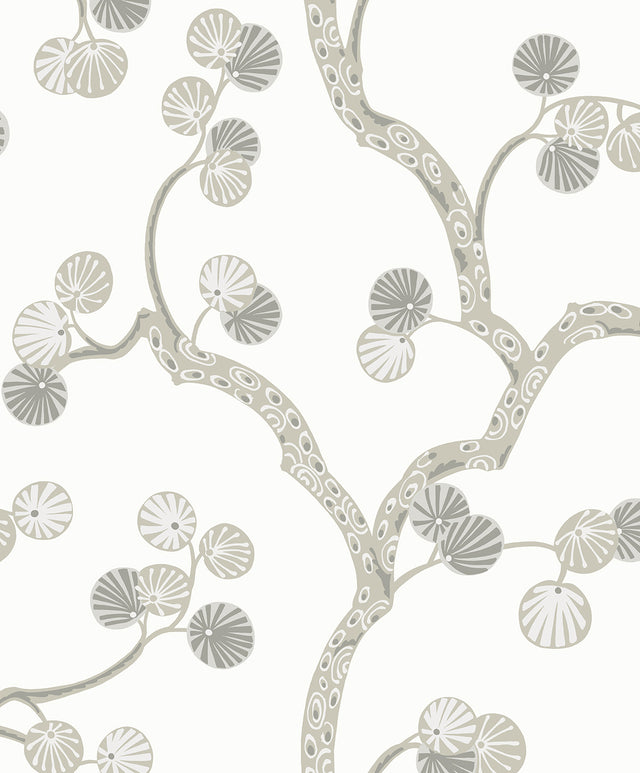 Seabrook Designs WH41008 Allegra Branches Wallpaper