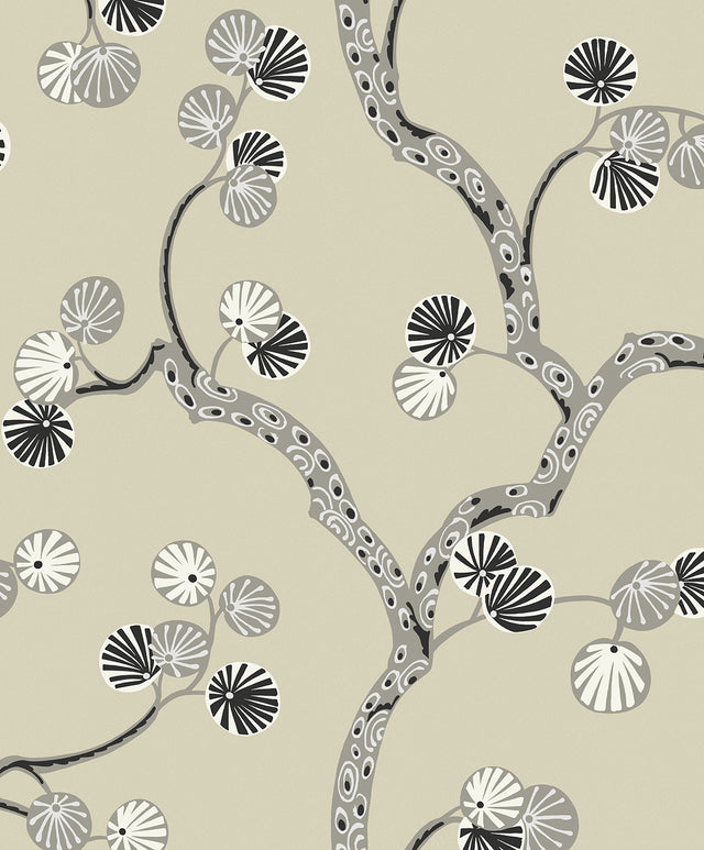 Seabrook Designs WH41015 Allegra Branches Wallpaper