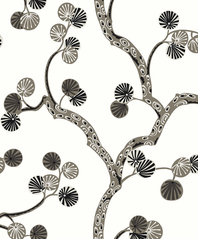 Seabrook Designs WH41018 Allegra Branches Wallpaper