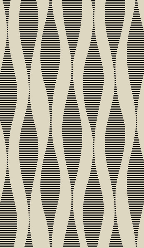 Seabrook Designs WH41220 Harmony Ikat Waves Wallpaper