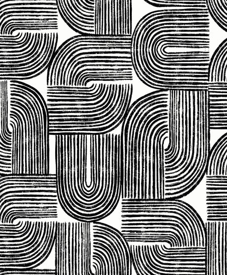 Seabrook Designs WH41310 Piper Geometric Wallpaper
