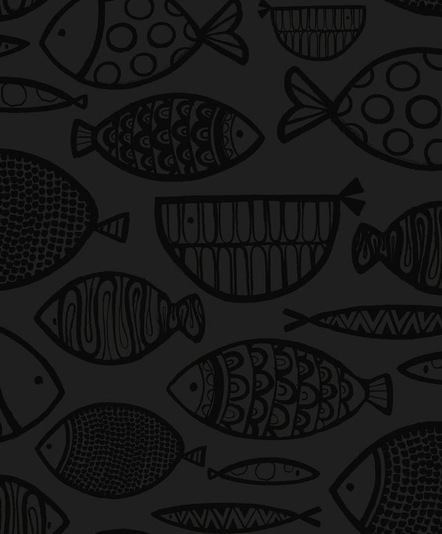 Seabrook Designs WH41400 Cadence Fish Wallpaper