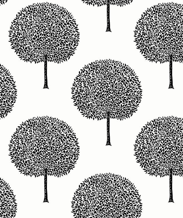 Seabrook Designs WH41800 Demi Trees Wallpaper