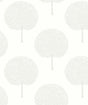 Seabrook Designs WH41810 Demi Glass Beaded Trees Wallpaper
