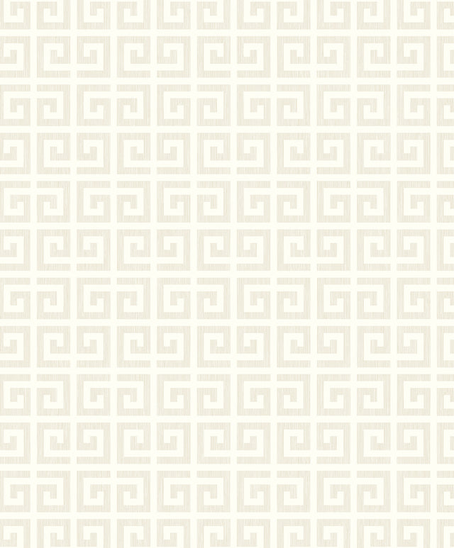 Seabrook Designs WH41913 Major Greek Key Wallpaper