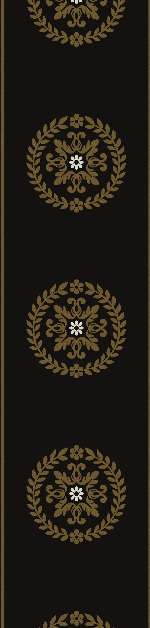 Seabrook Designs WH42206 Ronan Medallion Border Wallpaper