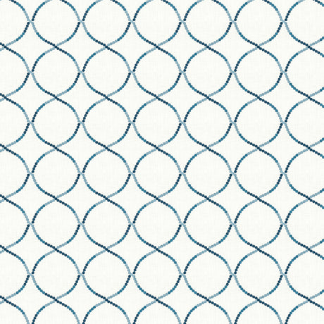 STOUT WHEE-1 WHEELING 1 SAPPHIRE Fabric - Eades Wallpaper & Fabric