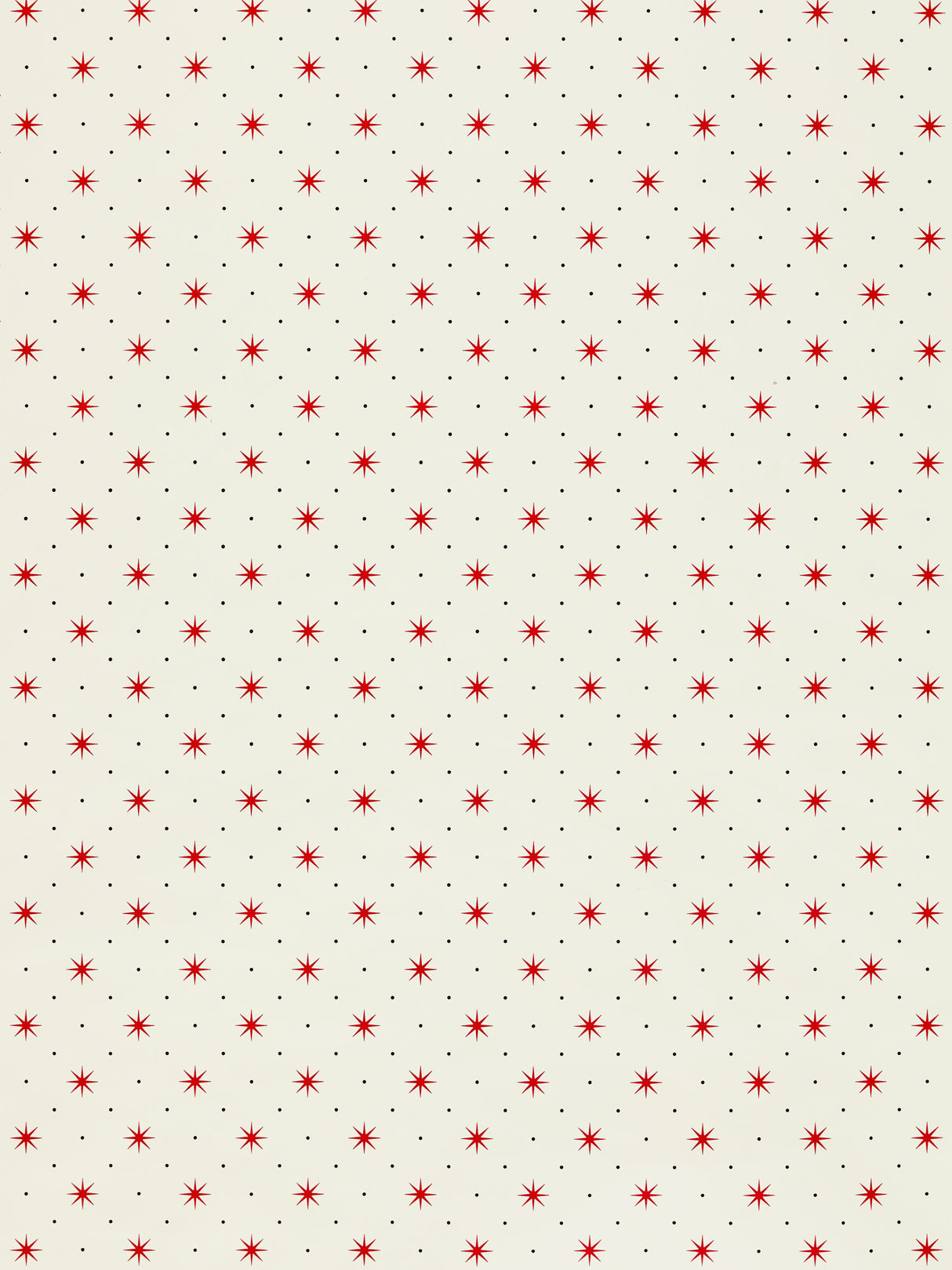 Scalamandre WHN000RP1003D RED & BLACK ON WHITE TRIXIE WALLPAPER - Eade's Wallpaper