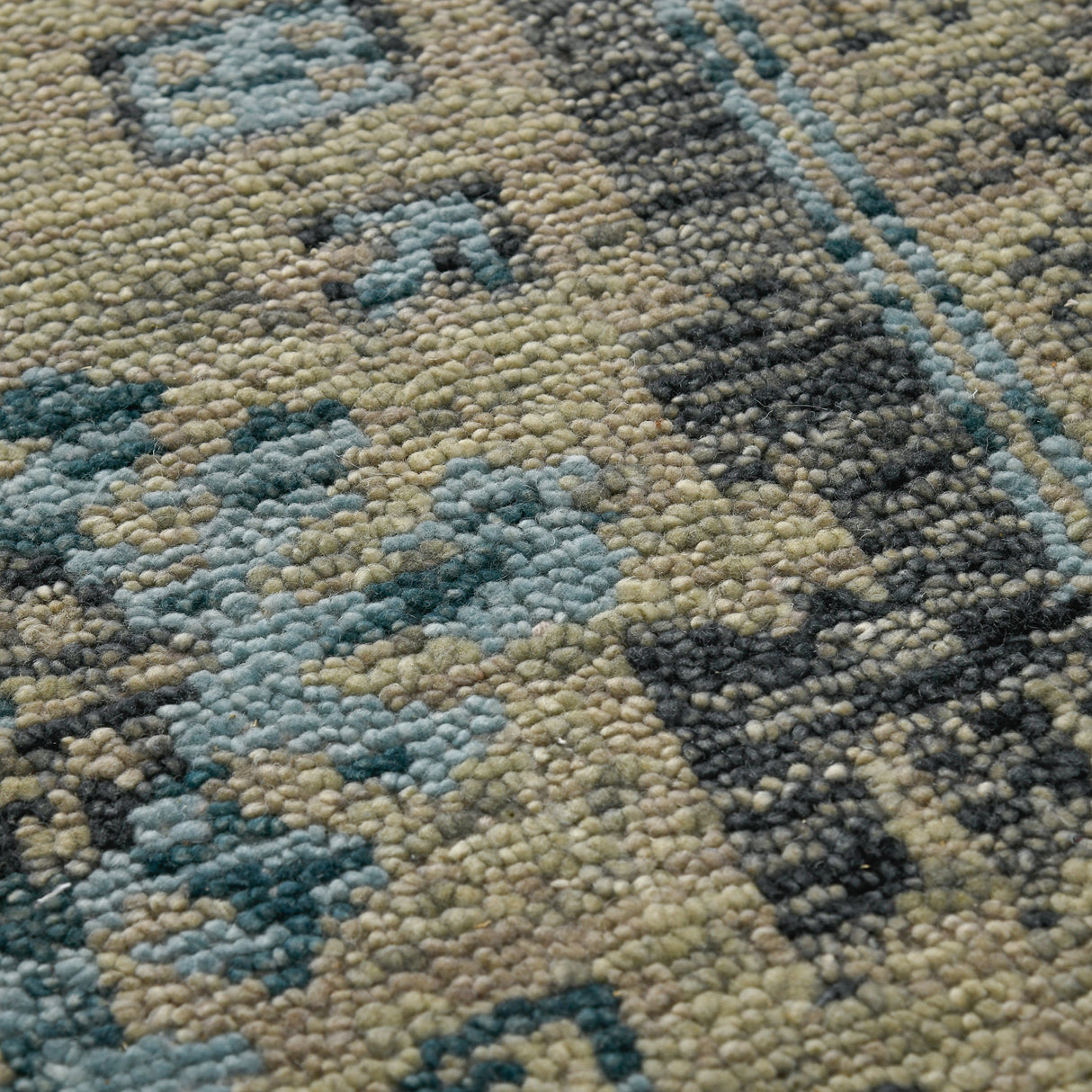 Amer Rugs WIL-9 Willow Southwestern Tribal /Aqua Area Rug