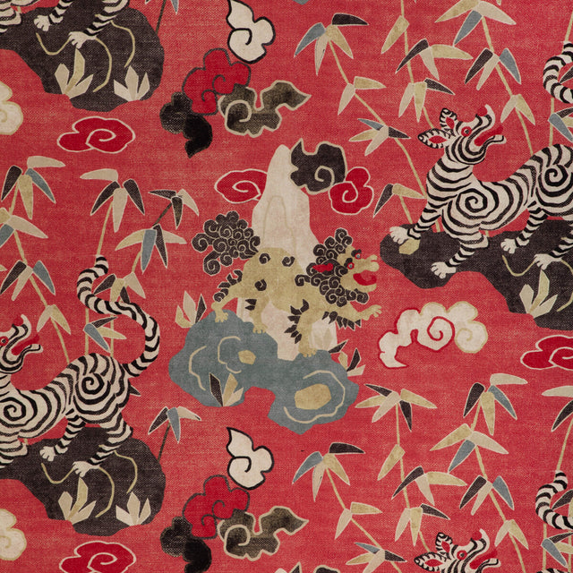KRAVET BASICS WILDLIFE.19.0 WILDLIFE CURRANT Fabric - Eade's Wallpaper