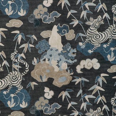 KRAVET BASICS WILDLIFE.5.0 WILDLIFE OCEAN Fabric - Eade's Wallpaper