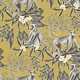 Ohpopsi WLD53110W Morris Mustard Tropical Jungle Wallpaper