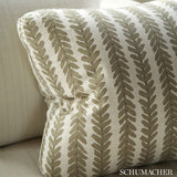 Schumacher Woodperry Sage Fabric - Eade's Wallpaper
