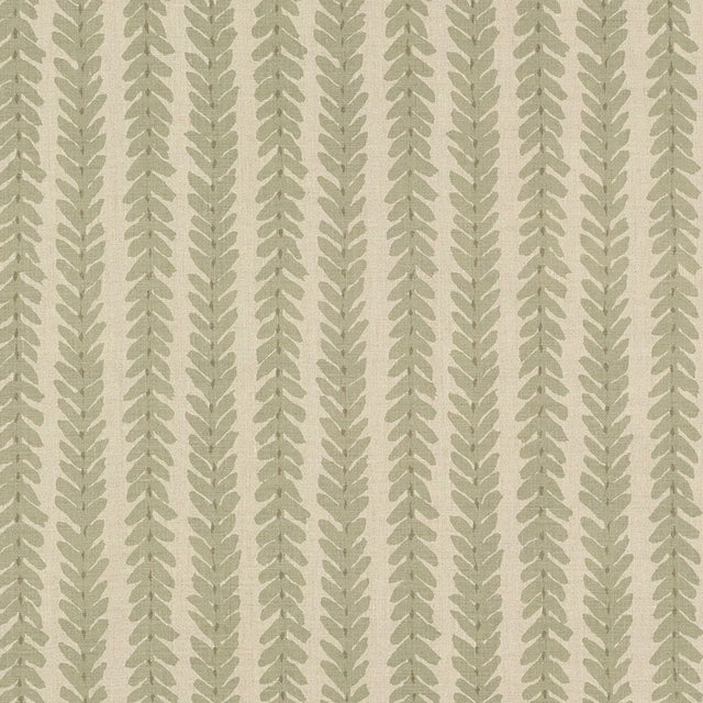 Schumacher Woodperry Sage Fabric - Eade's Wallpaper