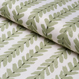 Schumacher Woodperry Moss Fabric - Eade's Wallpaper