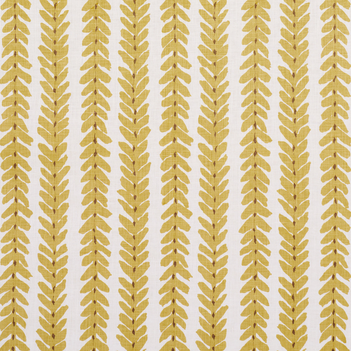 Schumacher Woodperry Mimosa Fabric - Eade's Wallpaper