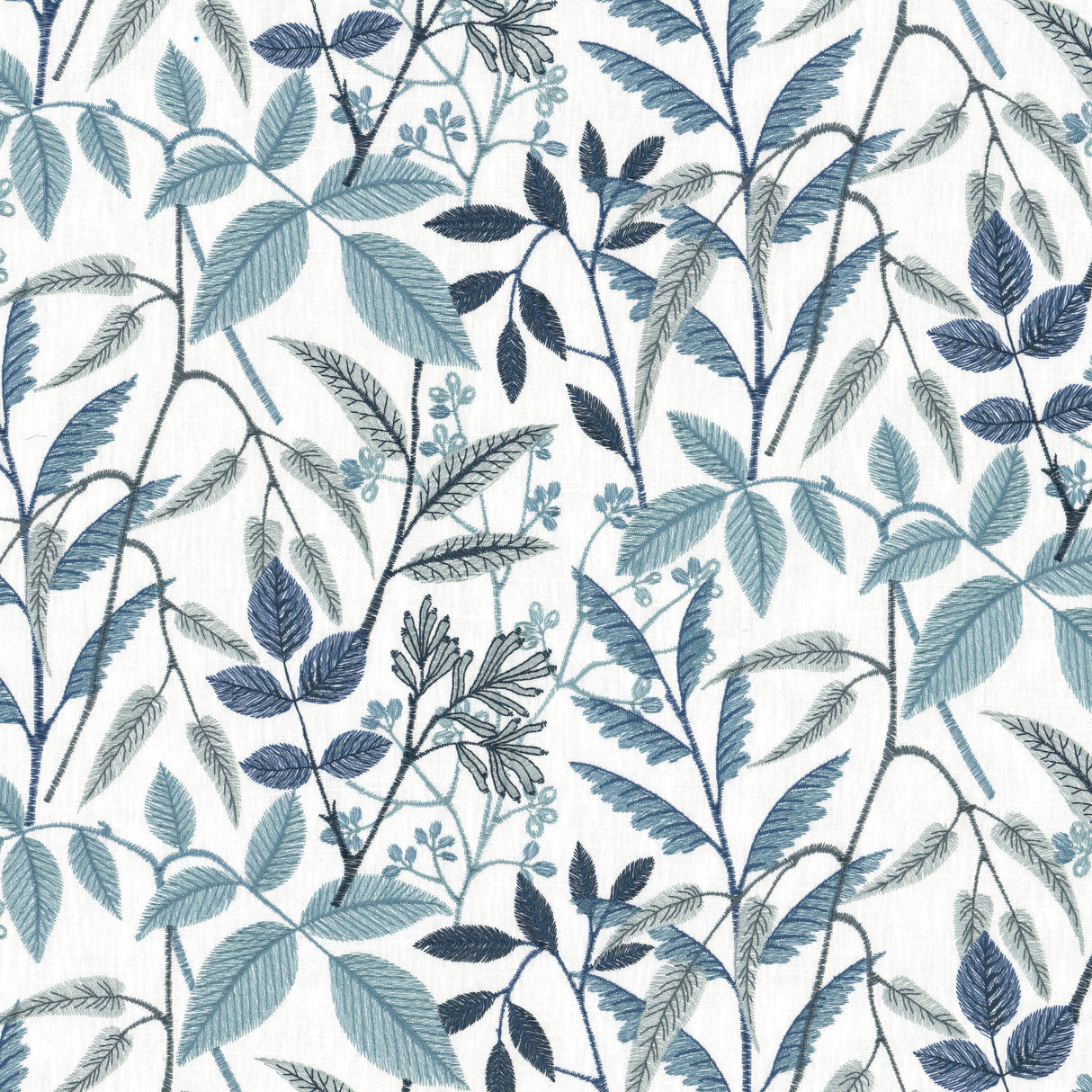 STOUT WRAN-1 WRANGLE 1 SKY Fabric - Eades Wallpaper & Fabric