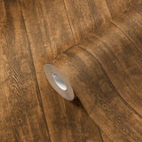Galerie WW22216 Brown Vintage Wood Effect Motif - Eade's Wallpaper