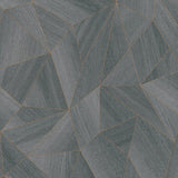 Galerie WW22221 Grey Black Geometric Wood Effect Motif - Eade's Wallpaper