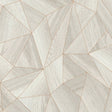 Galerie WW22222 Grey Metallic Geometric Wood Effect Motif - Eade's Wallpaper