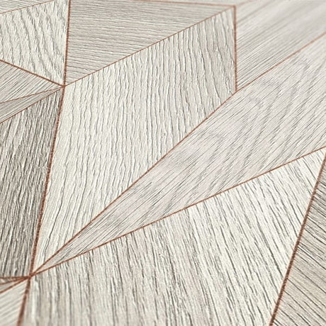 Galerie WW22222 Grey Metallic Geometric Wood Effect Motif - Eade's Wallpaper