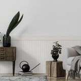 Galerie WW22224 White Grey Dado Panel Effect Motif - Eade's Wallpaper