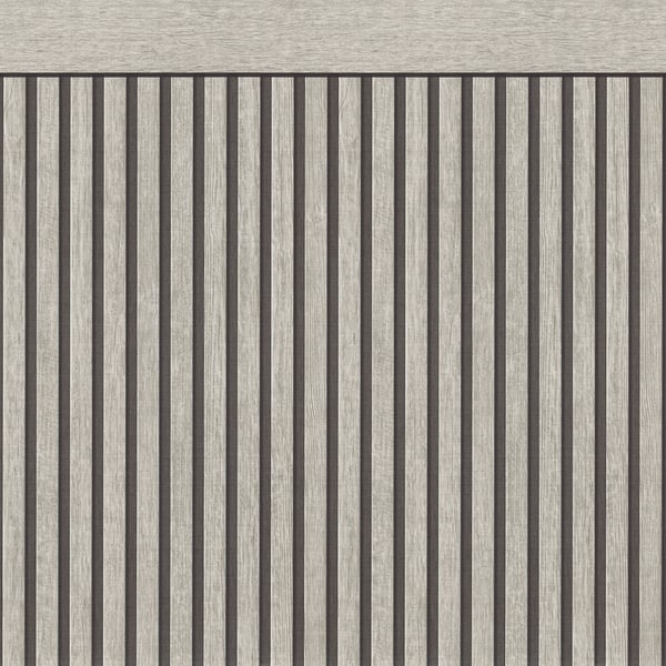 Galerie WW22225 White Grey Black Dado Panel Effect Motif - Eade's Wallpaper