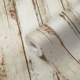 Galerie WW22232 Brown Cream Black Wood Stripe Effect Motif - Eade's Wallpaper