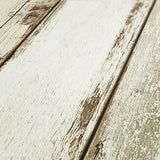 Galerie WW22232 Brown Cream Black Wood Stripe Effect Motif - Eade's Wallpaper