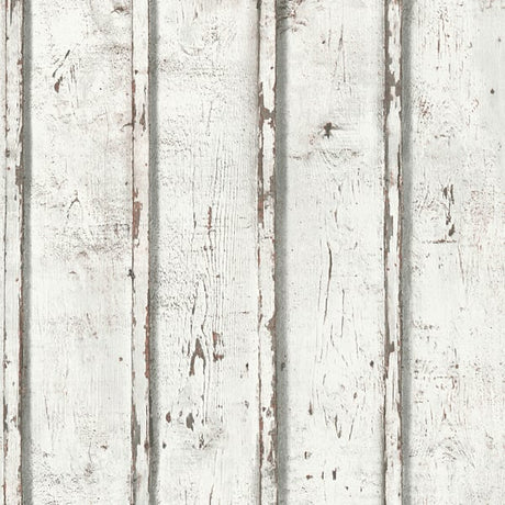 Galerie WW22233 Cream Grey White Dual Stripe Wood Effect Motif - Eade's Wallpaper