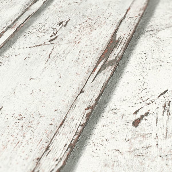 Galerie WW22233 Cream Grey White Dual Stripe Wood Effect Motif - Eade's Wallpaper