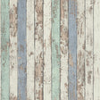 Galerie WW22234 Blue Brown White Narrow Wood Stripe Effect Motif - Eade's Wallpaper
