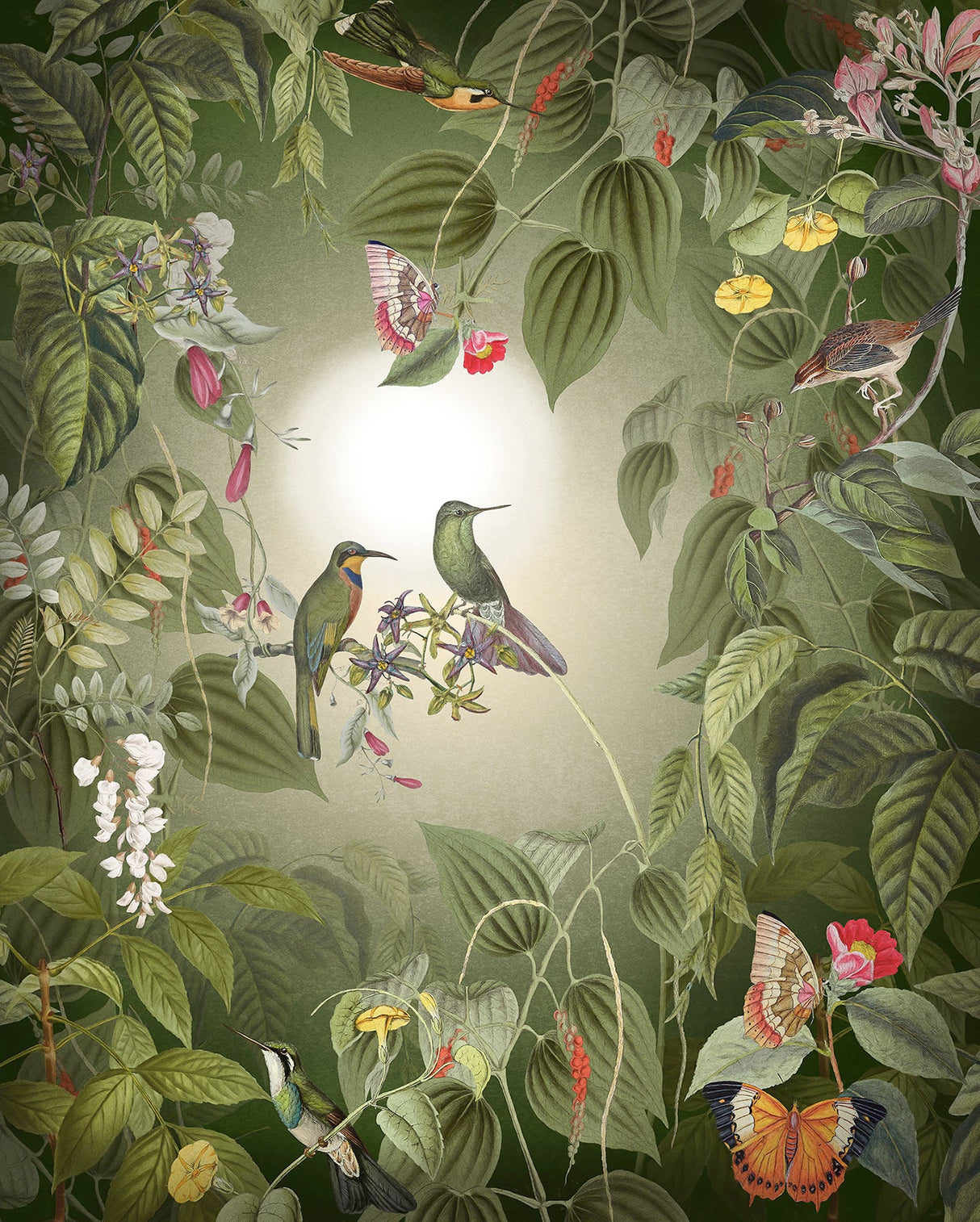 Komar X4-1100 Wildlife Birds Wall Mural