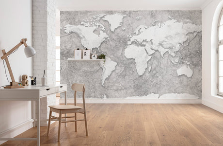 Komar X7-1007 World Relief Wall Mural