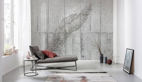 Komar X7-1023 Concrete Feather Wall Mural