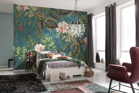 Komar X7-1039 Teal Tropic Wall Mural