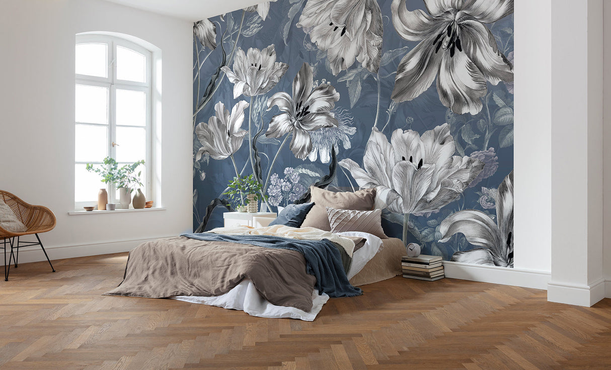 Komar X7-1041 Merian Blue Wall Mural