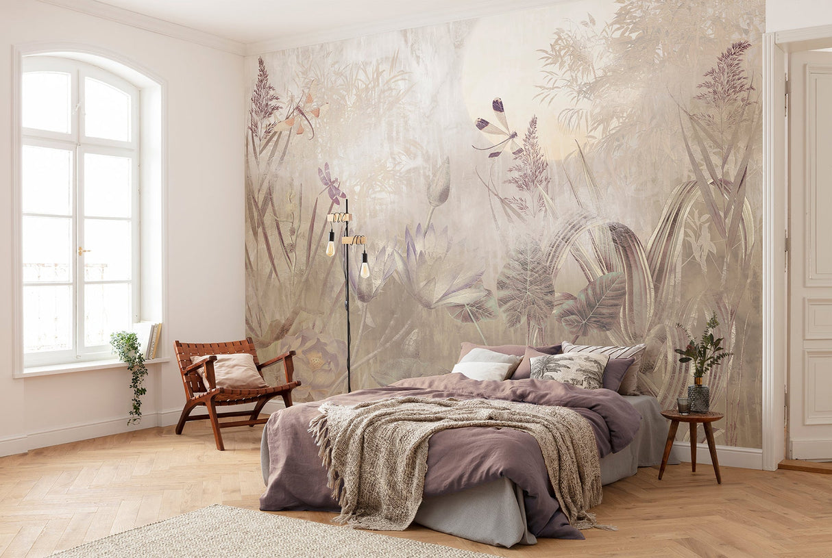 Komar X7-1092 Dragonfly Pond Wall Mural