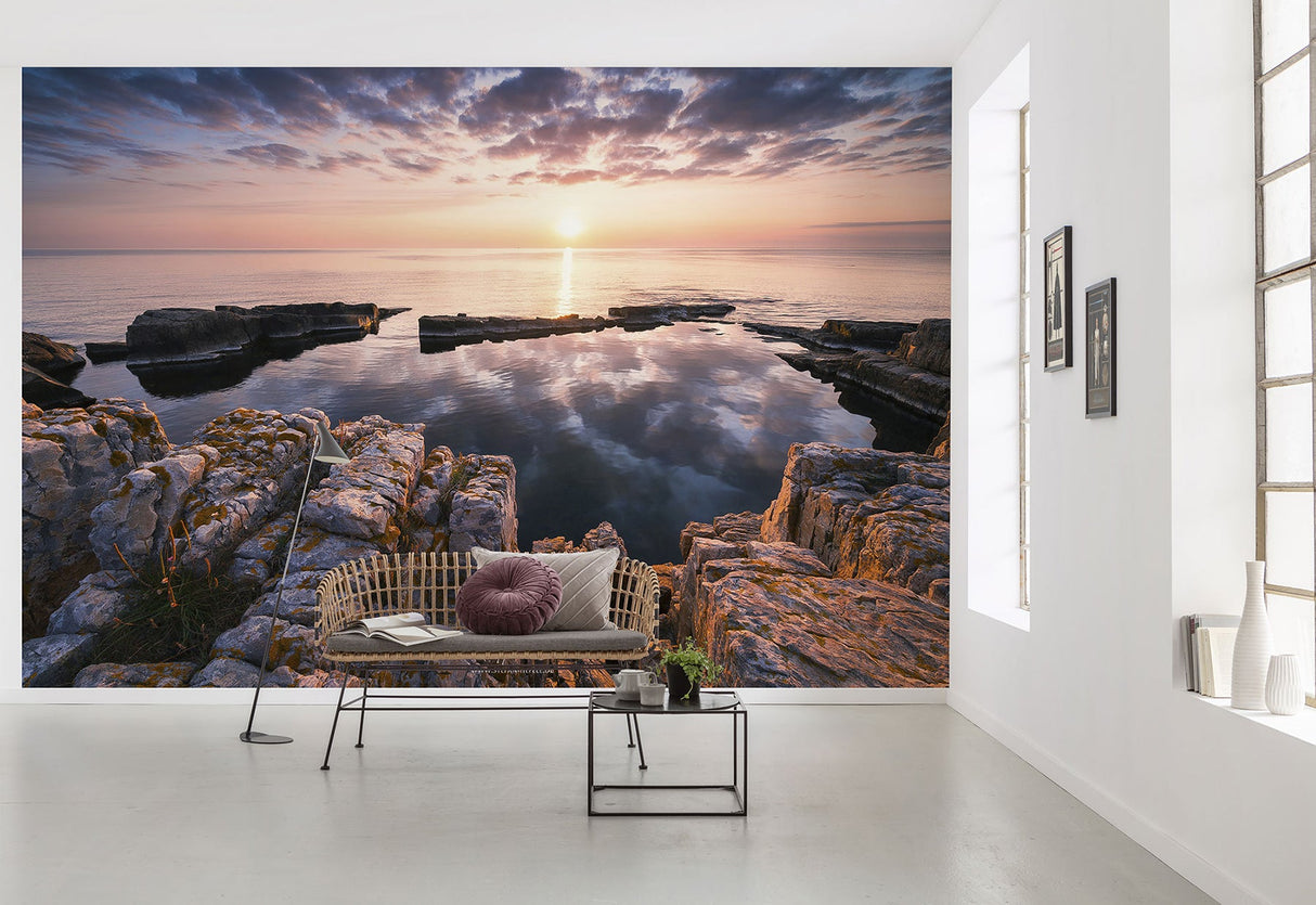 Komar XXL4-1030 Mirrored Coast Wall Mural