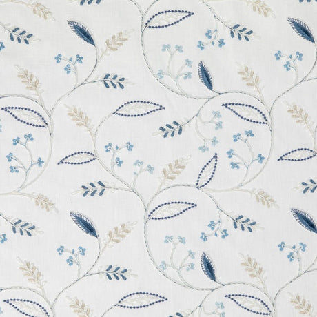 Mitchell MDS FF-2104-37 Floral Plentiful-Bluejay - Eade's Wallpaper